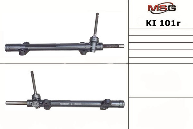 Cremalheira da direção MSG Rebuilding KI101R