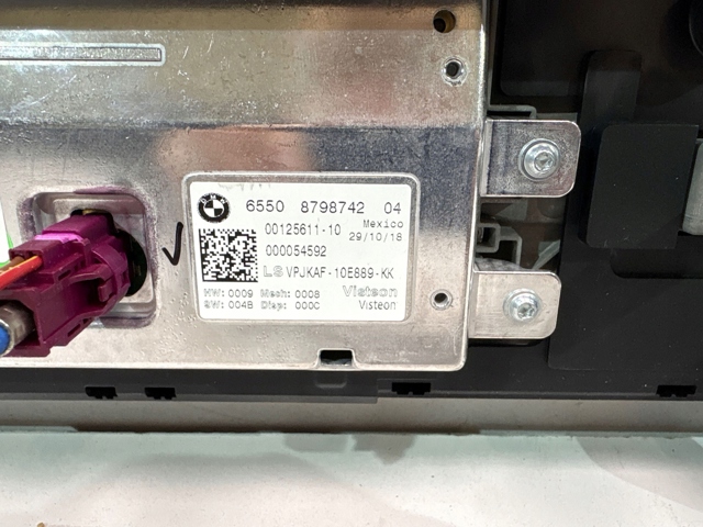 8798742 BMW Mostrador multifuncional