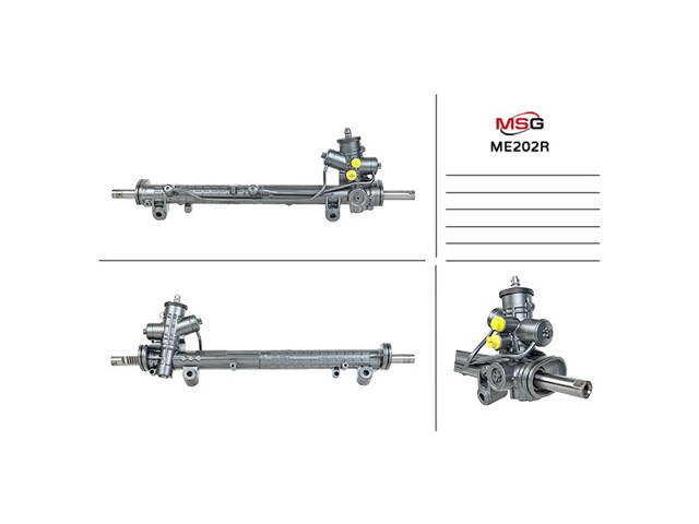 Kit de reparação da cremalheira da direção (do mecanismo), (kit de vedantes) para Renault Laguna III KT0, KT1