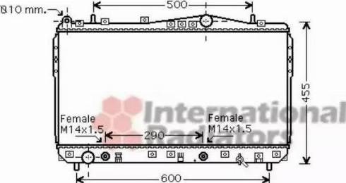 Compre TP1561634 Tempest Radiador de esfriamento de motor
