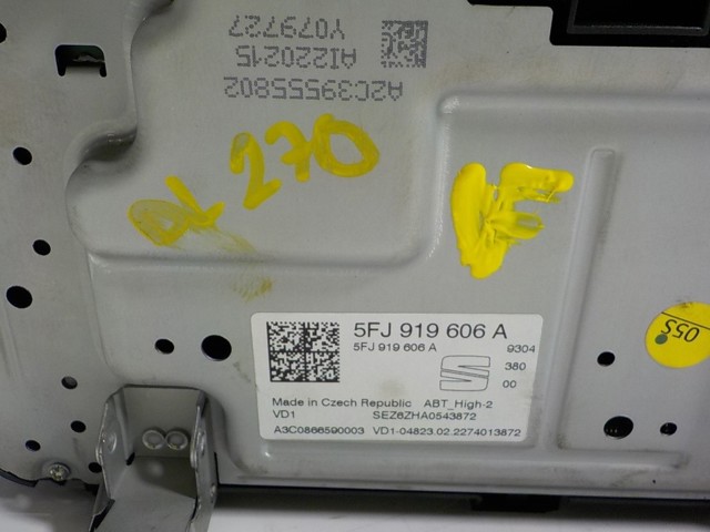 Mostrador multifuncional para Seat Ibiza V KJ1, KJG