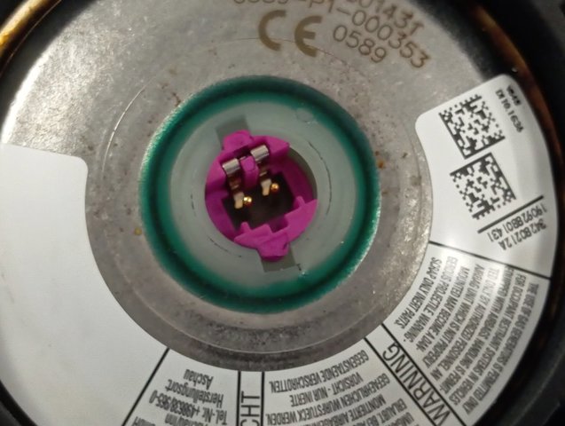 1671044080 Peugeot/Citroen Cinto de segurança (AIRBAG) de condutor