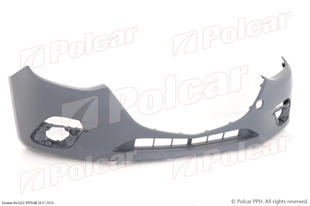 Pára-choque dianteiro Polcar 45C207