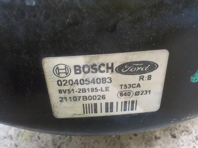 Reforçador dos freios a vácuo 0204054083 Ford