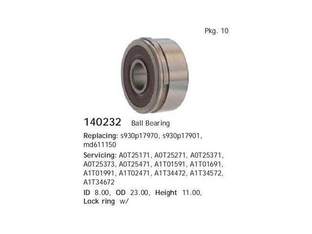 Kit de reparação do motor de arranco Volkswagen Transporter T3 25, 253, 255