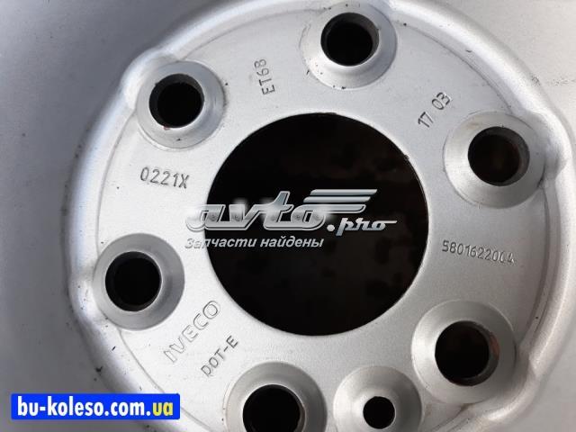 Discos de roda de aço (estampados) Iveco 5801622004
