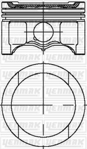 3104316000 Yenmak Pistão (kit para um motor), STD