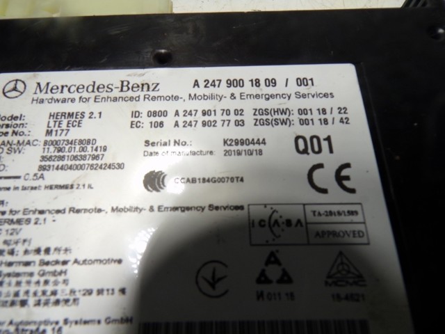  A2479001809 Mercedes