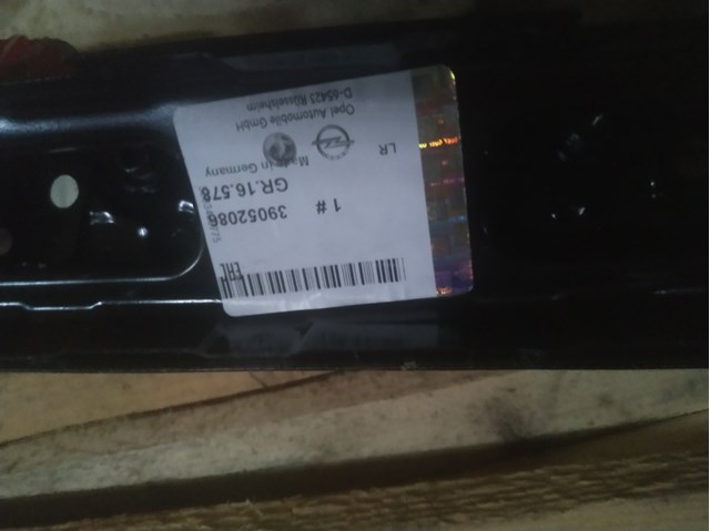 Suporte do radiador montado (painel de montagem de fixação das luzes) para Opel Astra K 