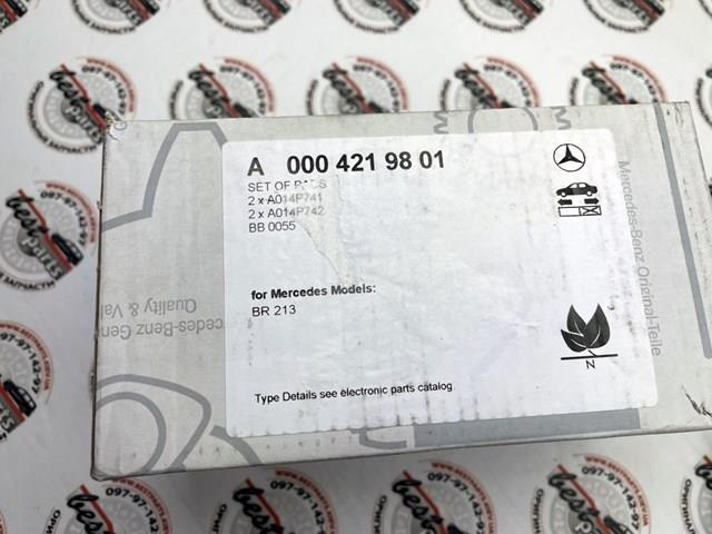 Compre A0004219801 Mercedes Sapatas do freio traseiras de disco