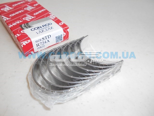 Folhas inseridas de cambota de biela, kit, padrão (STD) Taiho R724ASTD preço, a partir de 16,56 USD