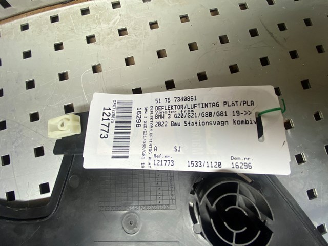 Compre 51717340861 BMW Proteção esquerda do pára-choque dianteiro