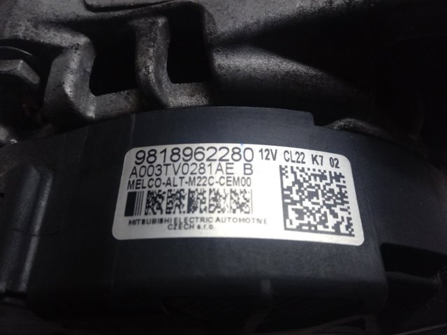 Gerador 9818962280 Peugeot/Citroen