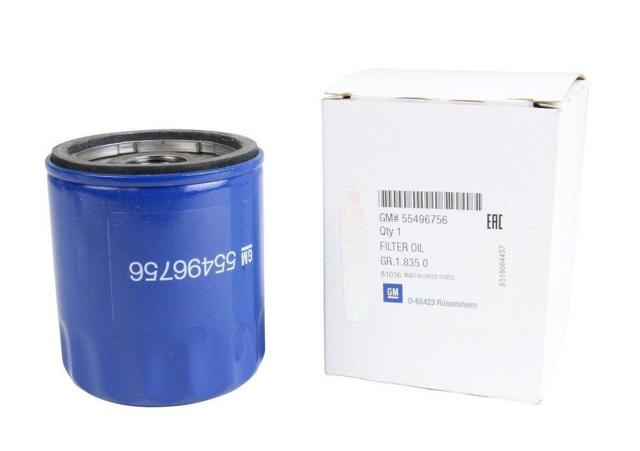 Filtro de óleo 25206377 General Motors