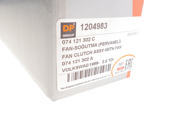 Compre 1204983 Fanex Acoplamento viscoso de ventilador de esfriamento