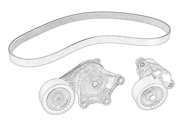 1678169480 Peugeot/Citroen Correia dos conjuntos de transmissão, kit