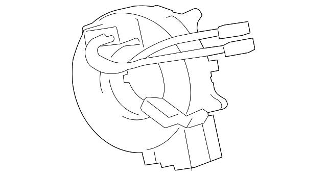 Anel AIRBAG de contato, cabo plano do volante HCS0120 Hotaru