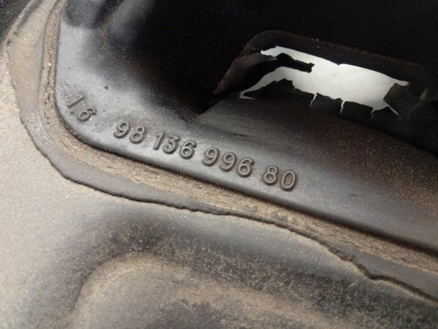 9813699680 Peugeot/Citroen Coxim (suporte) esquerdo superior de motor