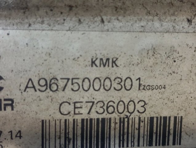 Radiador de esfriamento de motor Mercedes A9675000301 preço, a partir de 450,70 USD